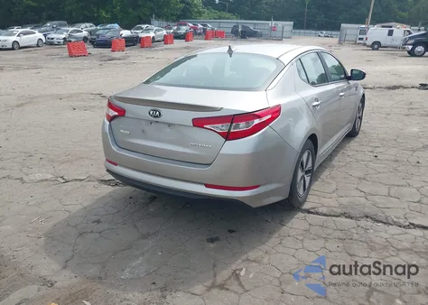 2012 Kia Optima Hybrid Ex из США, поврежденный, VIN KNAGM4AD4C5035396